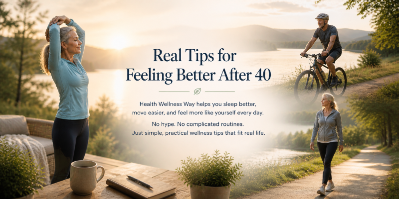 Real Tips for Feeling Better After 40