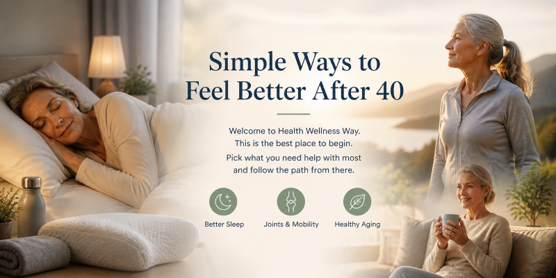 Simple Ways to Feel Better After 40